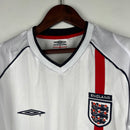 CAMISETA INGLATERRA I 2002 HOMBRE MANGA LARGA(RETRO)