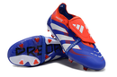 TACOS FÚTBOL PREDATOR ACCURACY 25ª GENERACIÓN FG AZUL/ROJO/BLANCO LENGÜETA PLEGABLE