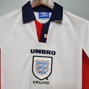 CAMISETA INGLATERRA II 1998 HOMBRE MANGA LARGA(RETRO)