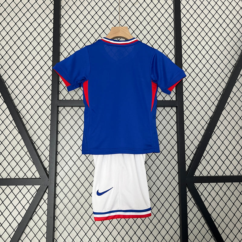 CAMISETA FRANCIA I EURO 2024 CONJUNTO INFANTIL