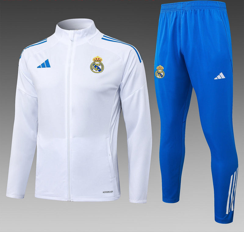 CHÁNDAL REAL MADRID BLANCO AZUL 25/26 INFANTIL