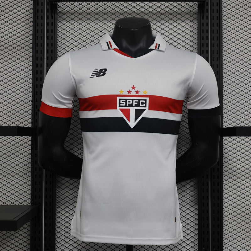 CAMISETA SÃO PAULO I 24/25 MASCULINA (VERSÃO JOGADOR) 