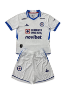 CAMISETA CRUZ AZUL VISITA 26/27 CONJUNTO INFANTIL