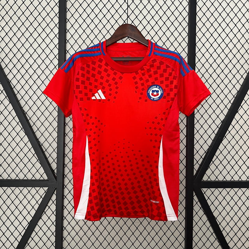 CAMISETA MULHER CHILE I COPA AMÉRICA 2024 