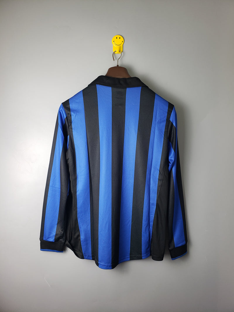 CAMISETA INTER DE MILAN I 98 MANGA LARGA HOMBRE (RETRO)