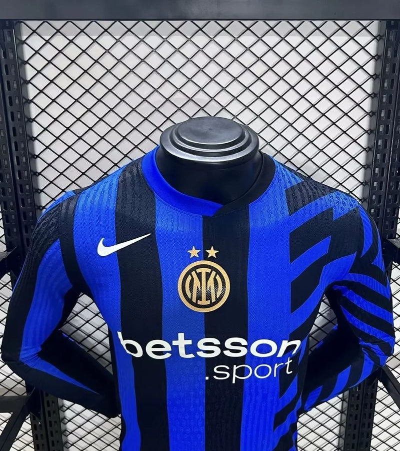 INTER DE MILAN I 24/25 HOMBRE MANGA LARGA (VERSIÓN JUGADOR)