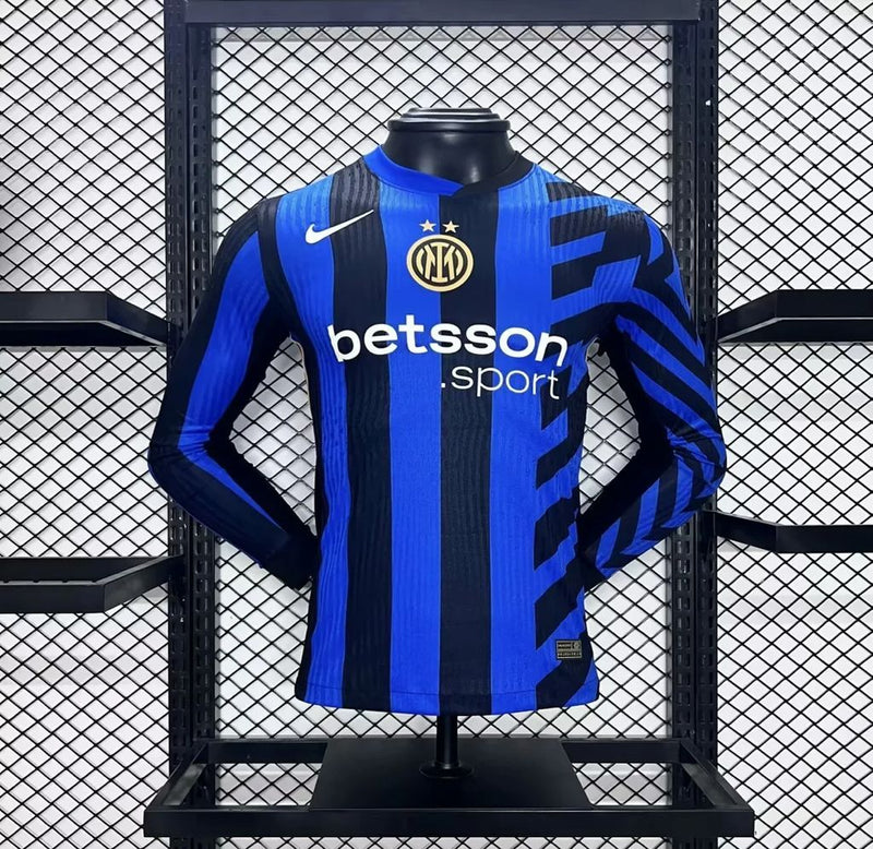 INTER DE MILAN I 24/25 HOMBRE MANGA LARGA (VERSIÓN JUGADOR)
