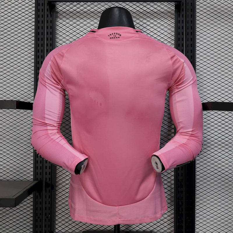 CAMISETA INTER MIAMI I 25/26 HOMBRE MANGA LARGA (VERSIÓN JUGADOR)