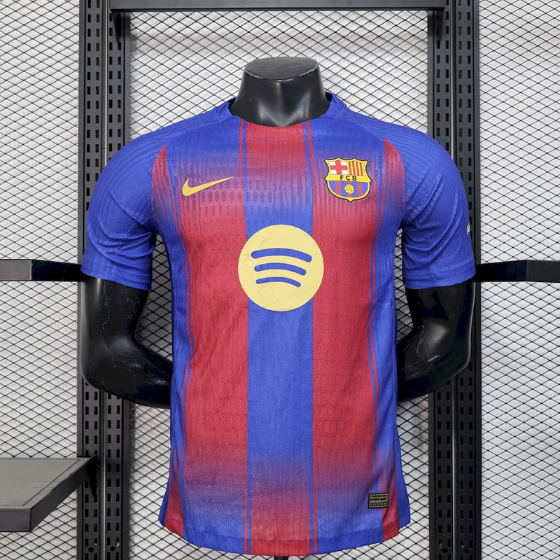 T-SHIRT HOMEM BARCELONA I 24/25 (VERSÃO JOGADOR) 