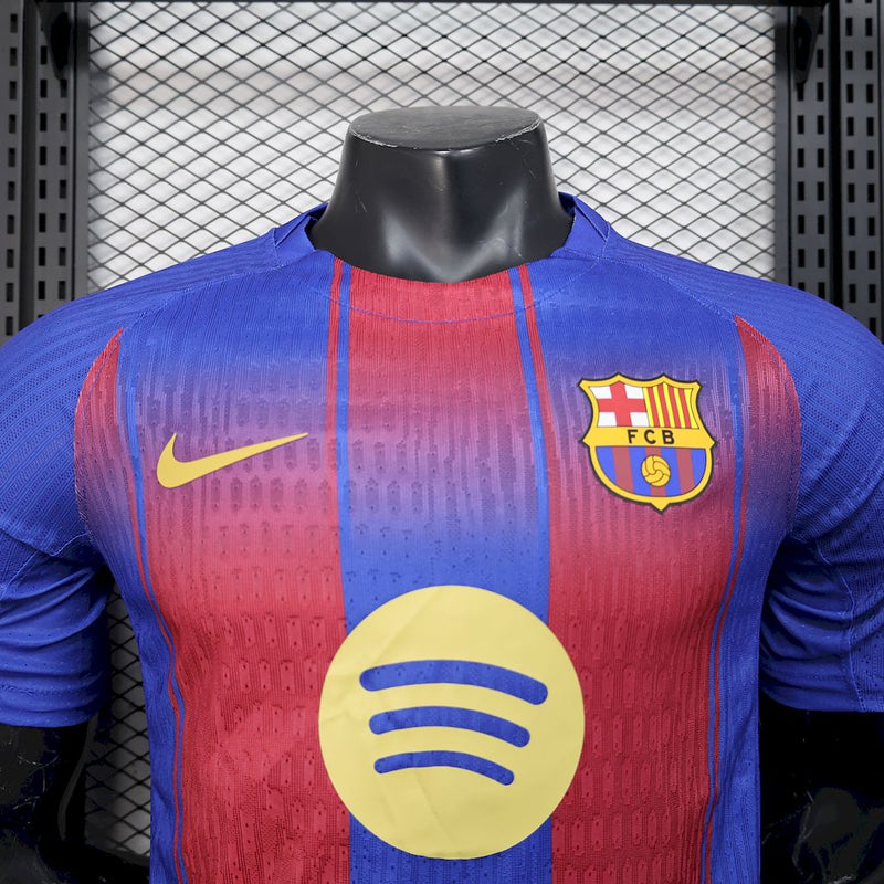 T-SHIRT HOMEM BARCELONA I 24/25 (VERSÃO JOGADOR) 