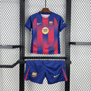 CAMISETA BARCELONA I 25/26 CONJUNTO INFANTIL