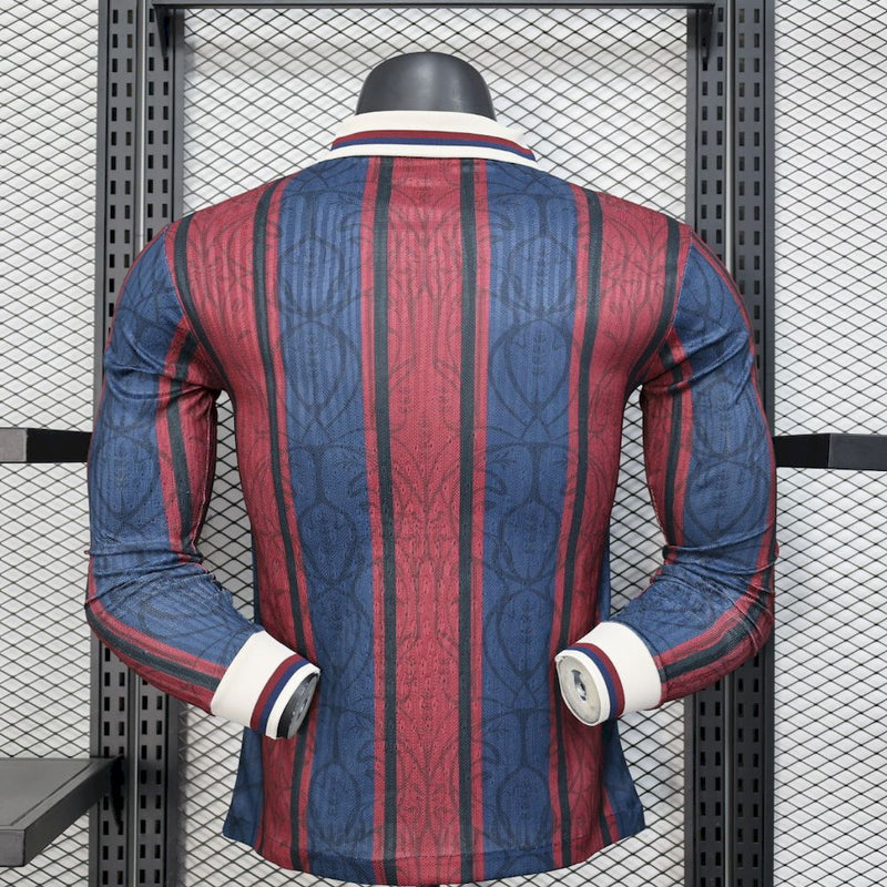 CAMISETA BARCELONA I ANIVERSARIO 125 HOMBRE MANGA LARGA (VERSIÓN JUGADOR)