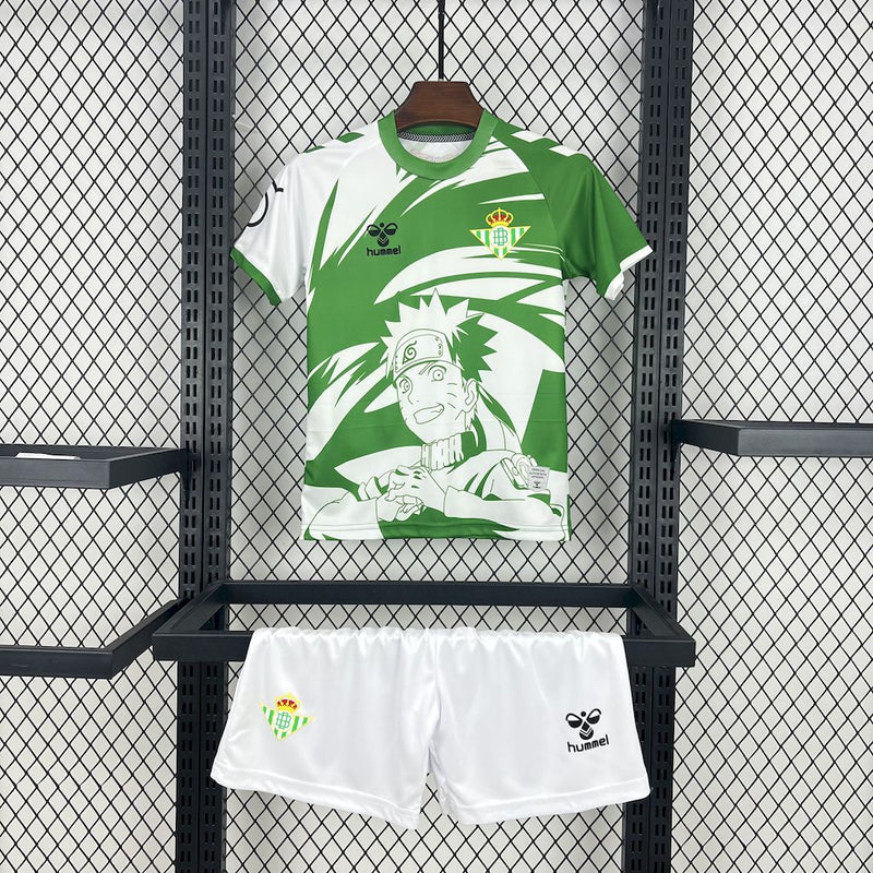 REAL BETIS EDICION ESPECIAL NARUTO I 25/26 CONJUNTO INFANTIL