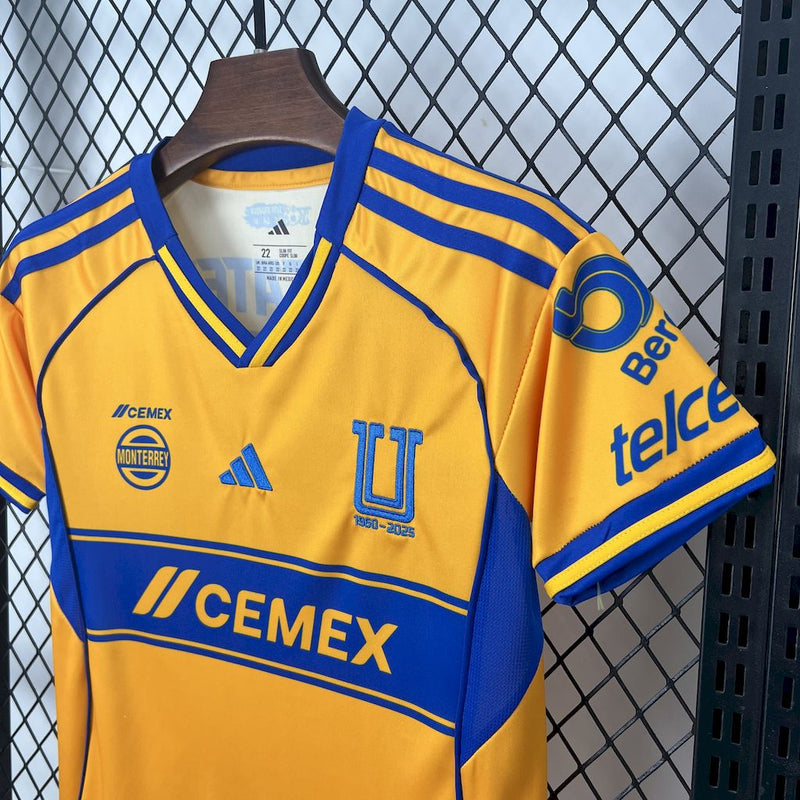 CAMISETA TIGRES I 25/26 CONJUNTO INFANTIL