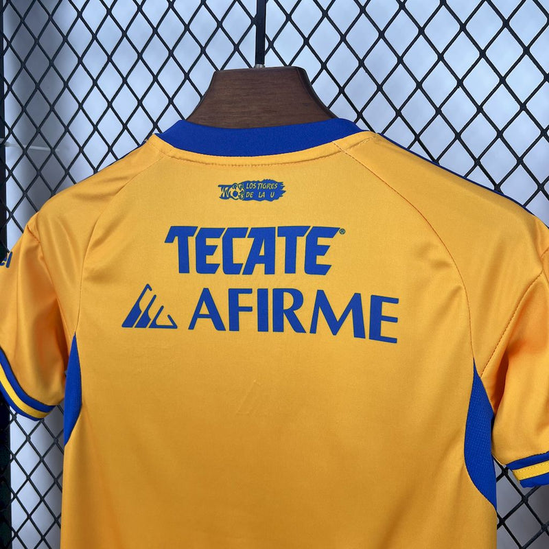 CAMISETA TIGRES I 25/26 CONJUNTO INFANTIL