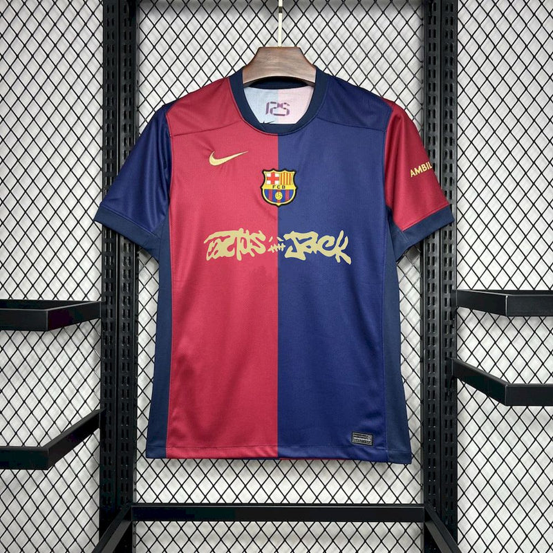 CAMISETA BARCELONA I 24/25 HOMBRE TRAVIS SCOTT