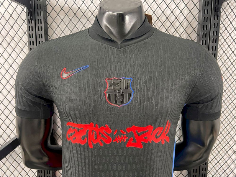 CAMISETA BARCELONA II 24/25 HOMBRE TRAVIS SCOTT (VERSIÓN JUGADOR)