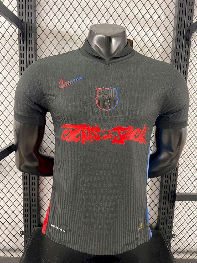 CAMISETA BARCELONA II 24/25 HOMBRE TRAVIS SCOTT (VERSIÓN JUGADOR)