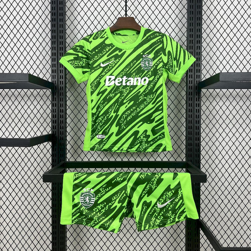 SPORTING LISBOA PORTERO I 25/26 CONJUNTO INFANTIL