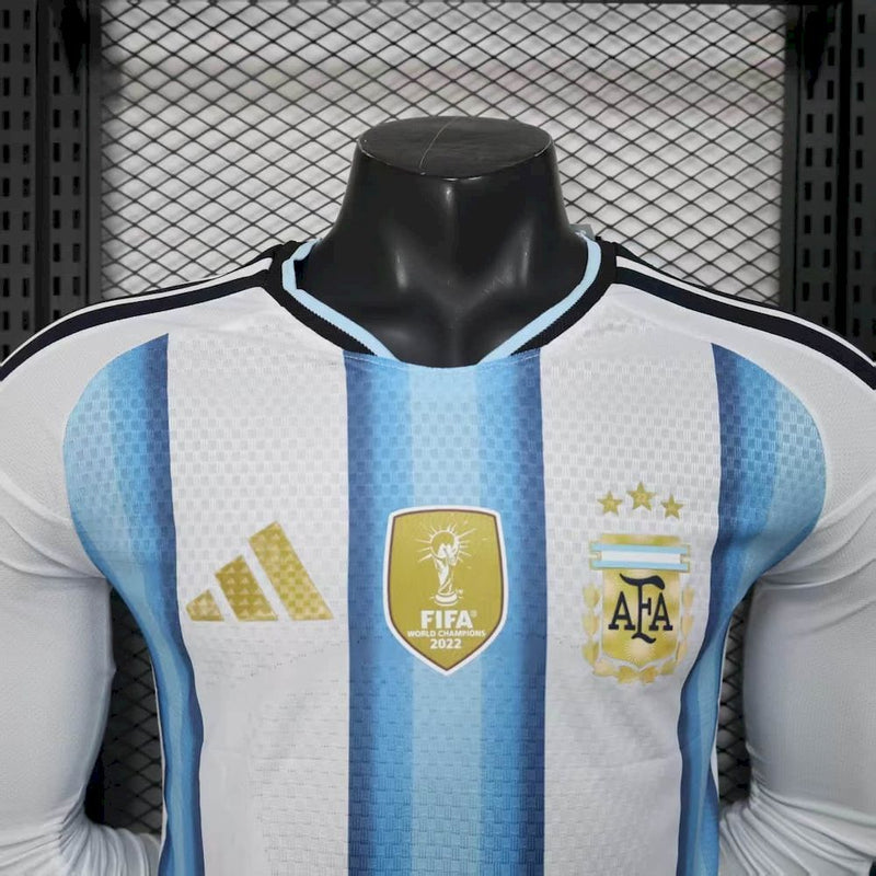 CAMISETA ARGENTINA I 26/27 HOMBRE MANGA LARGA(VERSIÓN JUGADOR)