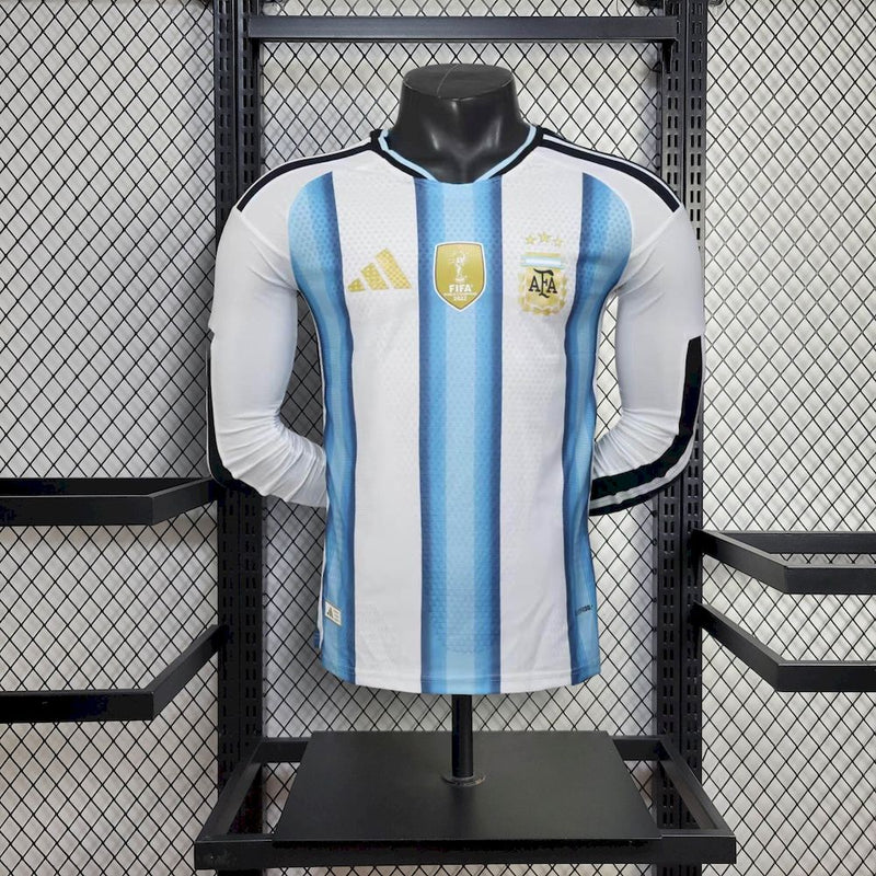 CAMISETA ARGENTINA I 26/27 HOMBRE MANGA LARGA(VERSIÓN JUGADOR)
