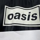 T-SHIRT MASCULINA DE MANGA COMPRIDA OASIS TOUR EDIÇÃO ESPECIAL PRETA TAMANHO 25/26 