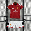 CAMISETA MANCHESTER UNITED LOCAL 26/27 CONJUNTO INFANTIL