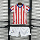 CAMISETA PARAGUAY LOCAL 26/27 CONJUNTO INFANTIL