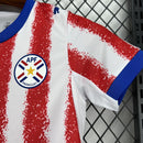 CAMISETA PARAGUAY LOCAL 26/27 CONJUNTO INFANTIL