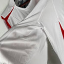 CAMISETA INGLATERRA I 2006 HOMBRE MANGA LARGA(RETRO)