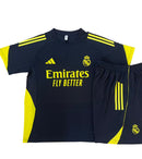 REAL MADRID CONJUNTO ENTRENAMIENTO GRIS OSCURO -AMARILLO 25/26 HOMBRE