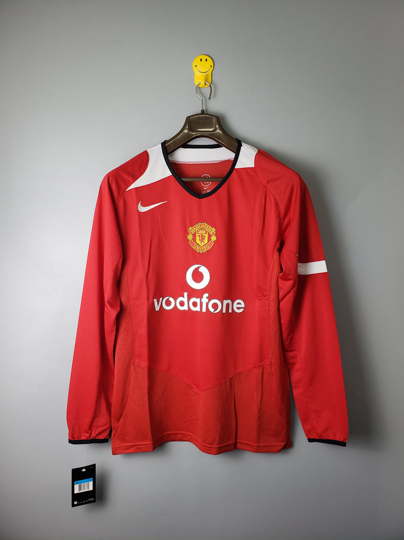 MANCHESTER UNITED I 2005 HOMEM (RETRO) MANGA COMPRIDA 