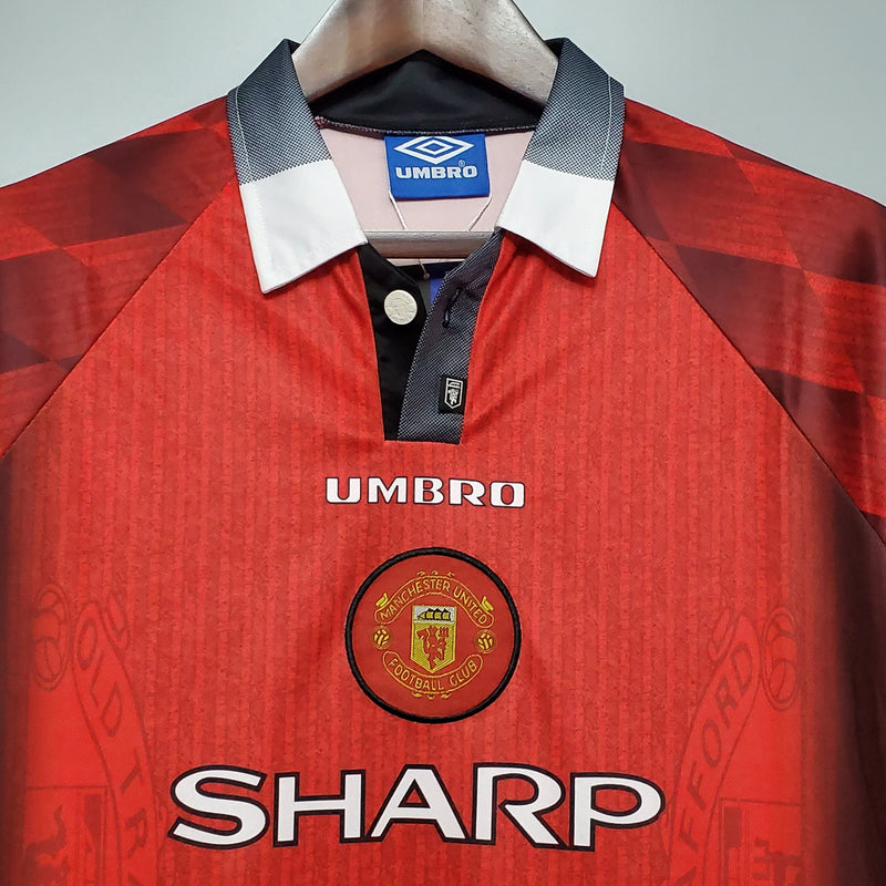 MANCHESTER UNITED I 1996 HOMEM (RETRO) MANGA COMPRIDA 