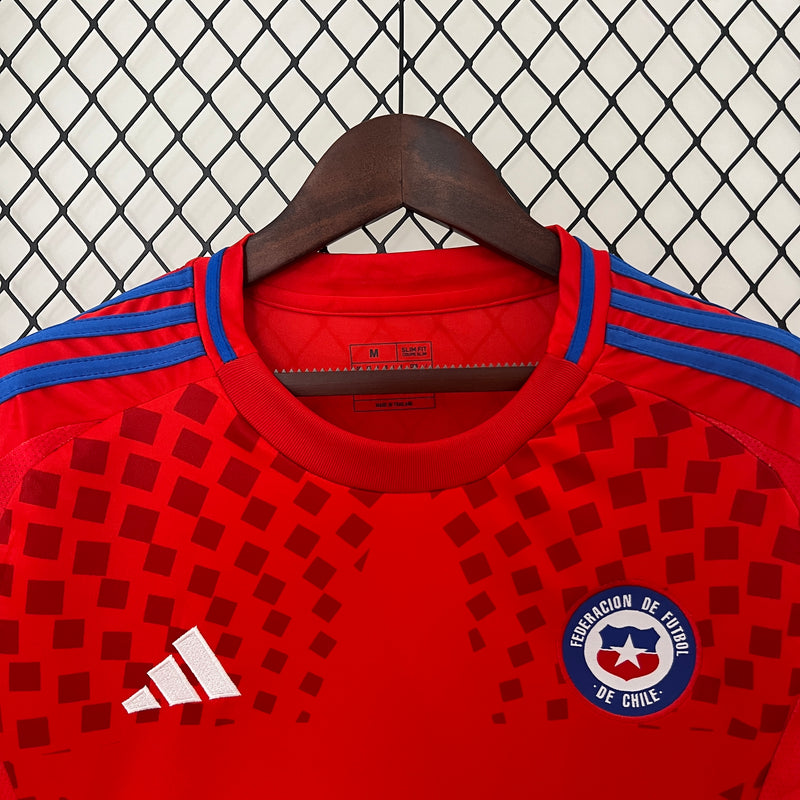 CAMISETA MULHER CHILE I COPA AMÉRICA 2024 