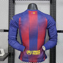CAMISETA BARCELONA I 25/26 HOMBRE MANGA LARGA (VERSIÓN JUGADOR)
