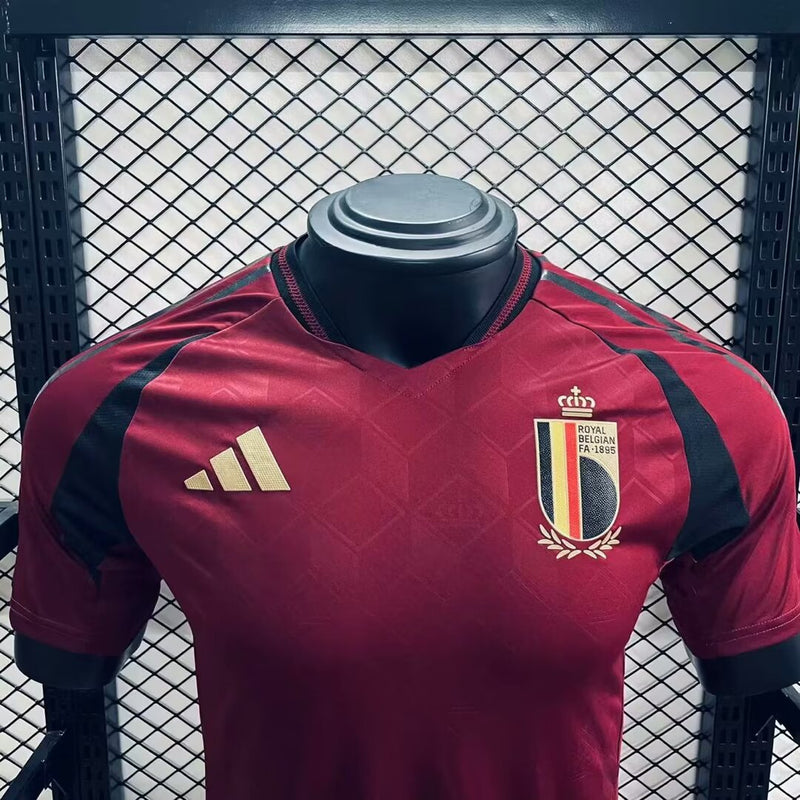 CAMISETA BELGICA I EURO 2024 HOMBRE (VERSIÓN JUGADOR)