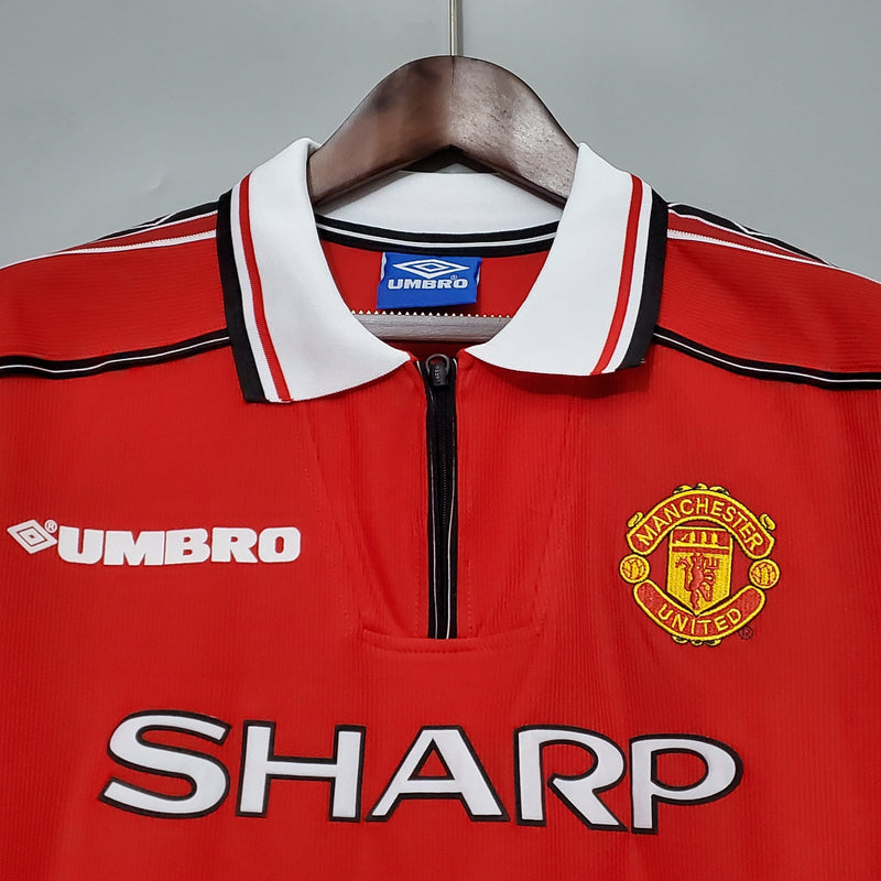 MANCHESTER UNITED I 98/99 HOMEM (RETRO) MANGA COMPRIDA 