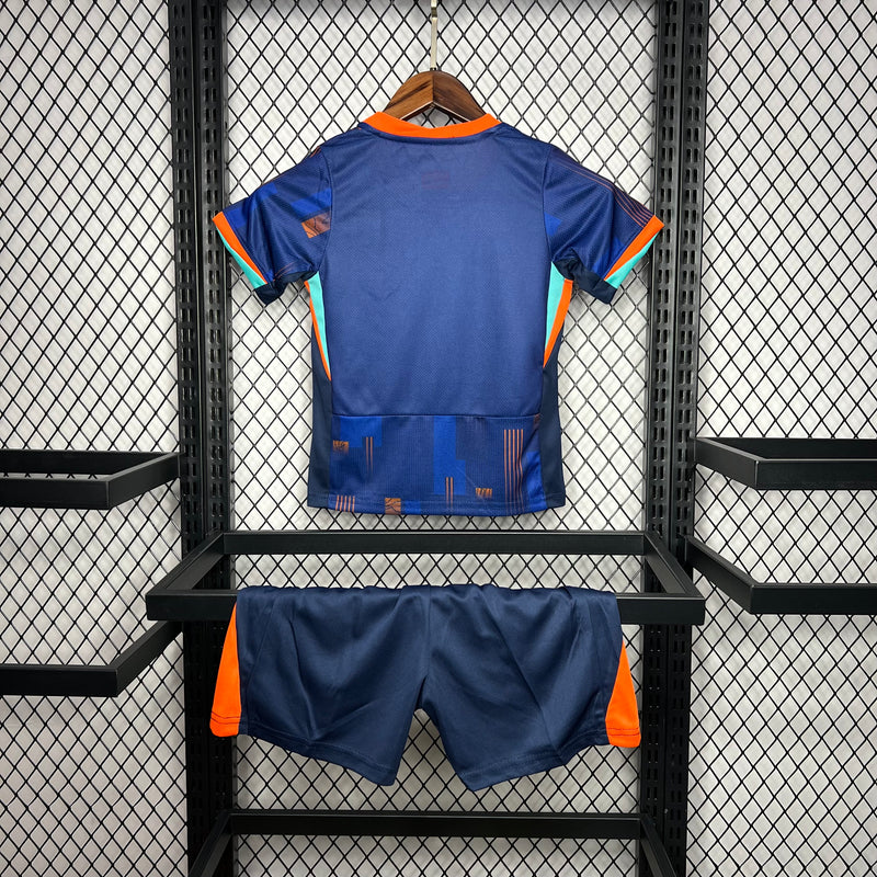 T-SHIRT HOLANDA II 2024 CONJUNTO INFANTIL 