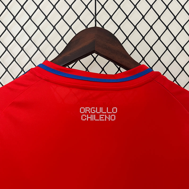 CAMISETA MULHER CHILE I COPA AMÉRICA 2024 