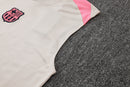 BARCELONA WHITE PINK TRAINING SET 25/26 MEN'S SLEEVELESS 