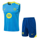 BARCELONA LIGHT BLUE TRAINING SET 25/26 MEN'S SLEEVELESS 