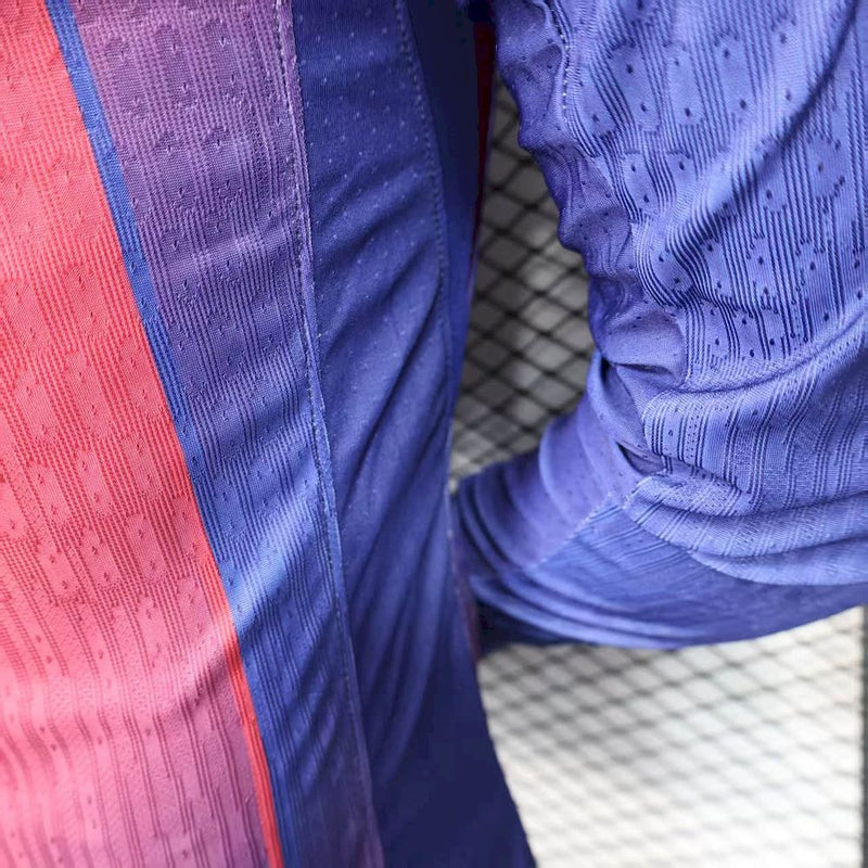 CAMISETA BARCELONA I 25/26 HOMBRE MANGA LARGA (VERSIÓN JUGADOR)