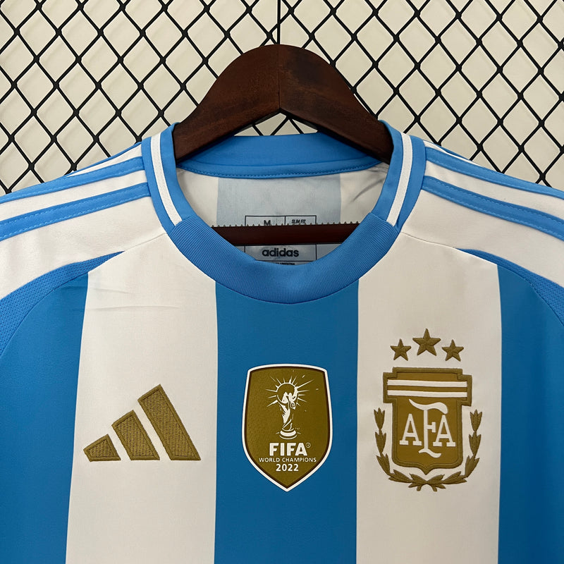 CAMISETA HOMEM ARGENTINA I COPA AMÉRICA 2024 