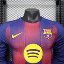 CAMISETA BARCELONA I 25/26 HOMBRE MANGA LARGA (VERSIÓN JUGADOR)