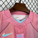 CAMISETA BARCELONA EDICION ESPECIAL ROSA 25/26 CONJUNTO INFANTIL