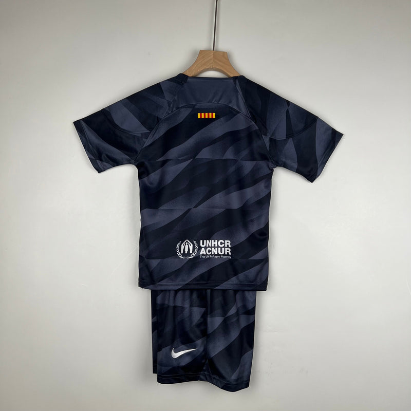 CONJUNTO INFANTIL BARCELONA GOLEIRO II 23/24