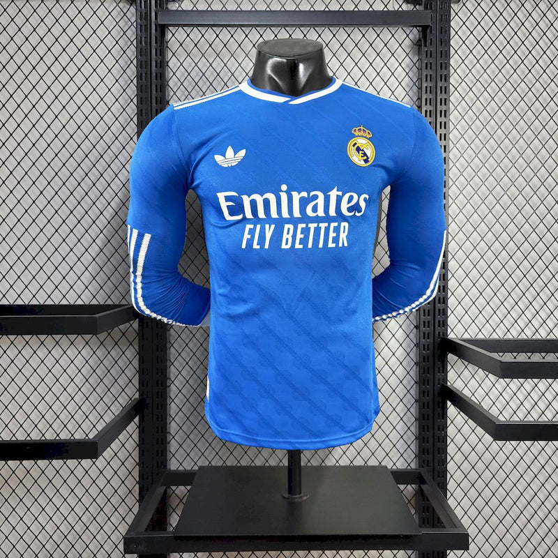REAL MADRID III 25/26 HOMBRE MANGA LARGA(VERSIÓN JUGADOR)