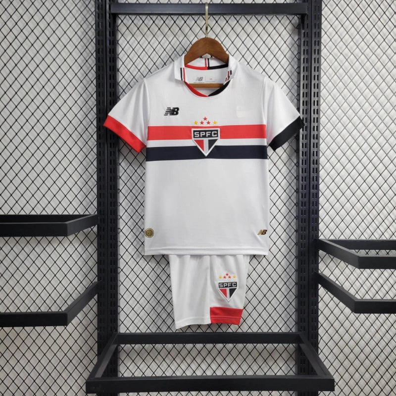 CAMISETA SÃO PAULO I 24/25 CONJUNTO INFANTIL