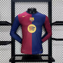 CAMISETA BARCELONA I 24/25 HOMBRE MANGA LARGA (VERSIÓN JUGADOR)