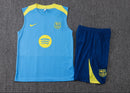 BARCELONA LIGHT BLUE TRAINING SET 25/26 MEN'S SLEEVELESS 